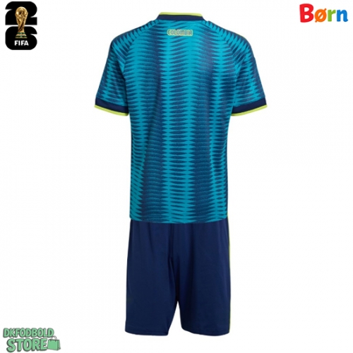 Colombia Replika Babytøj Udebanesæt Børn VM 2026 Kortærmet (+ Korte bukser)